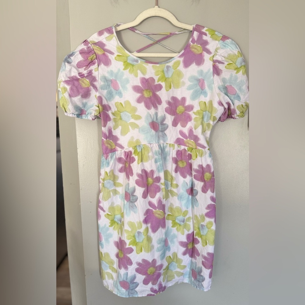 Aritzia Sunday Best Floral Puff Sleeve Dress - Picture 3 of 5